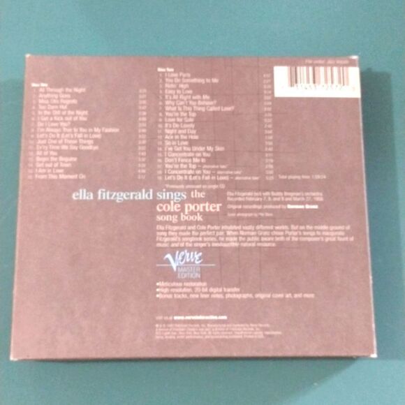 ella fitzgerald sings the cole porter song book 2 CD Box Set - Picture 2 of 5
